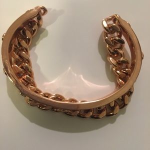 Henri Bendel Rose Gold Cuff